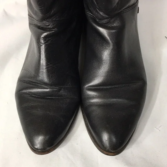 Etienne Aigner Women’s Black Knee-High Boots Size 7.5 GREAT Condition - Picture 3 of 9